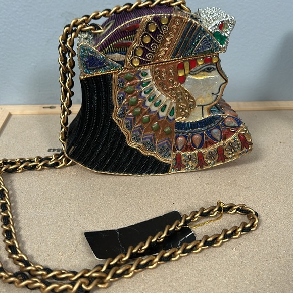 Mary Frances vintage Egyptian Crossbody Box Bag rare collectible - Picture 10 of 16